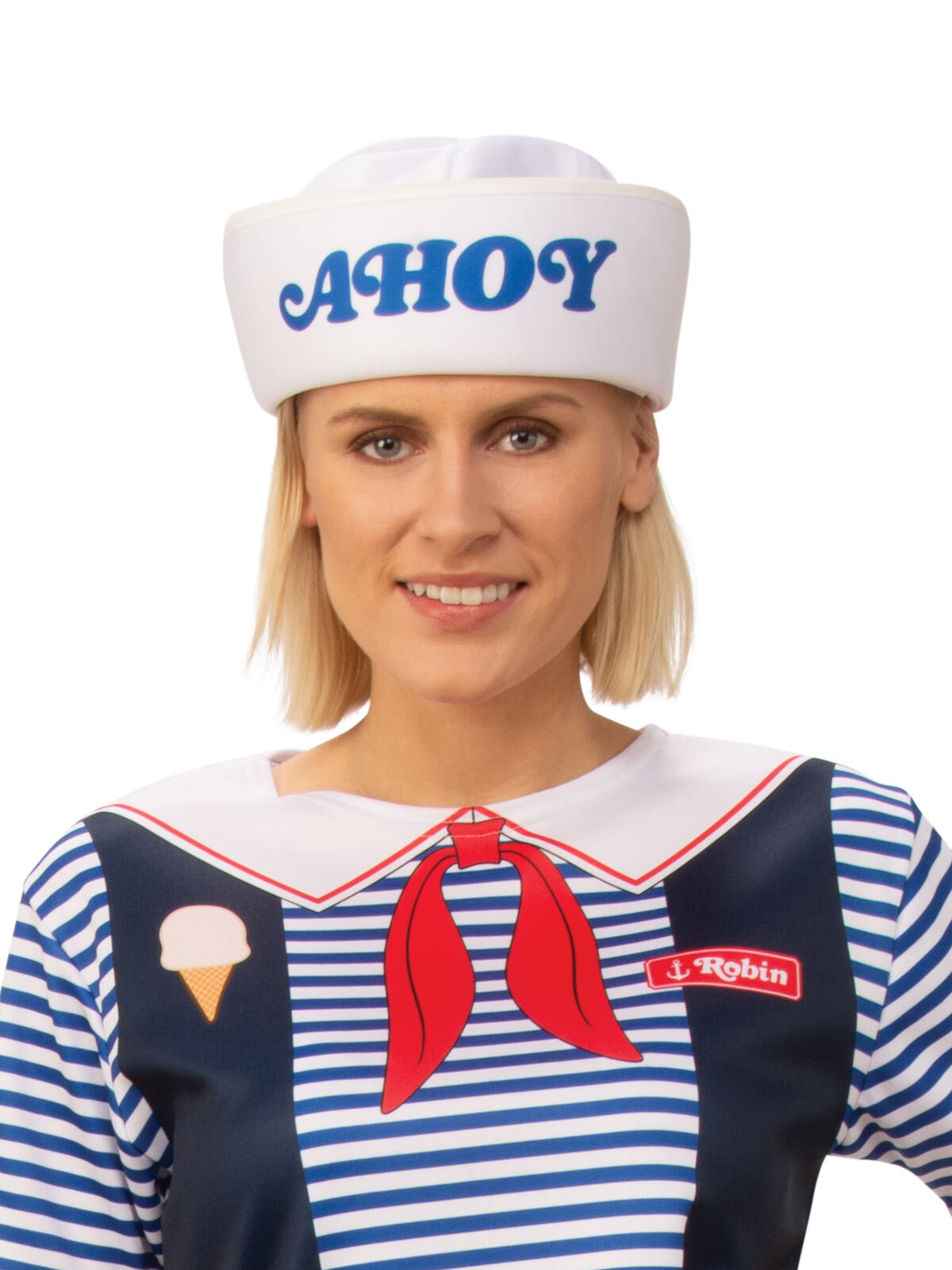 Robin Scoops Ahoy Costume Set Stranger Things Large Rubies