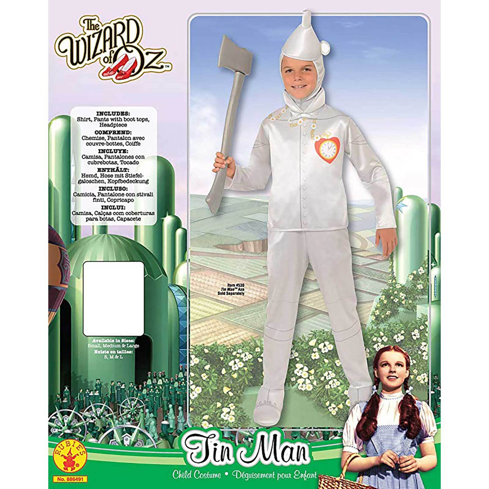 Rubies The Wizard of Oz Tin Man Heart Movie Childrens Halloween Costume 886491 