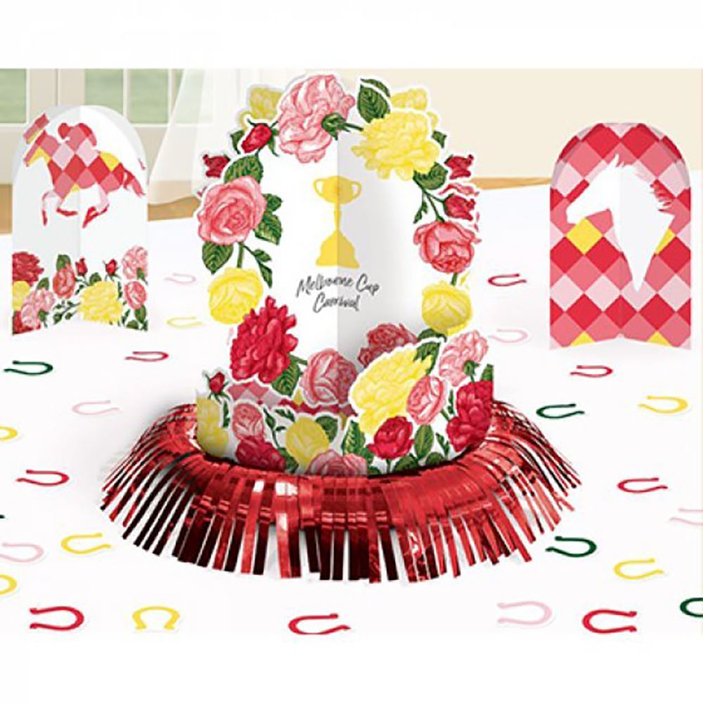 Melbourne Cup Carnival Table Decorations Kit 23 Pack Amscan
