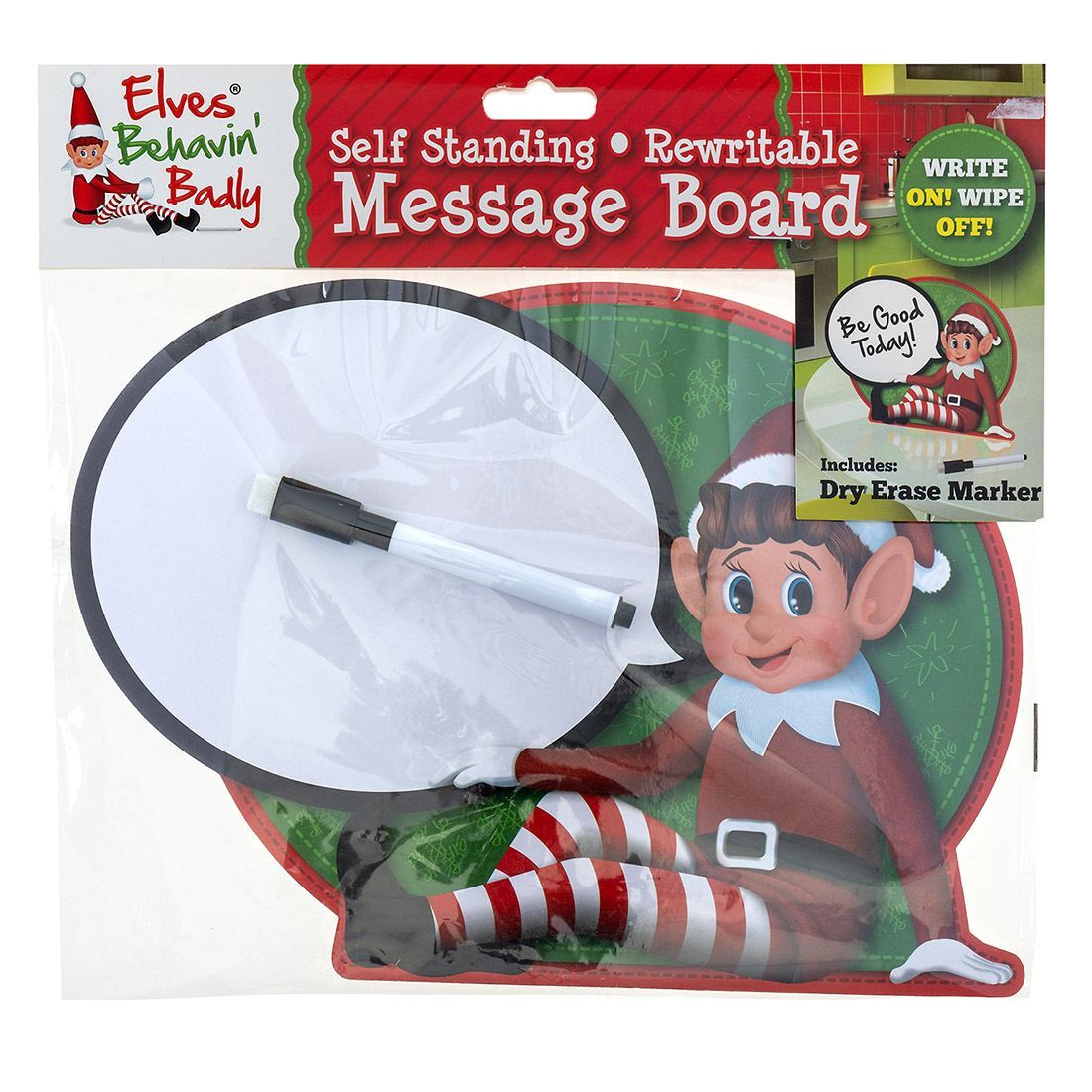 Elves Behaving Badly Elf Speech Bubble Sign – Christmas World