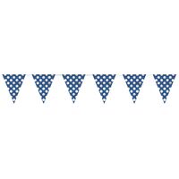 Dots Flag Banner - Royal Blue