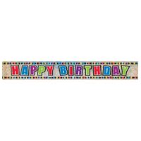 Colour Happy Happy Birthday Banner 12ft