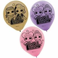 Lol Surprise 30cm Latex Balloons 6 Pack