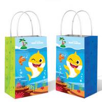Baby Shark Paper Kraft Bags 8 Pack
