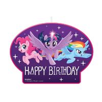 My Little Pony Friendship Adventures Birthday Candle