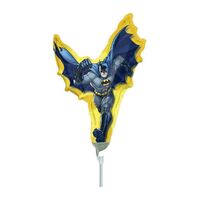 Mini Shape Batman Action Scene Foil Balloon