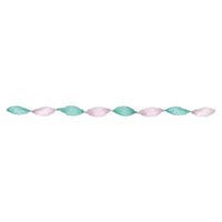 Paper Pastel Fringe Garland 