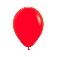 45cm Fashion Red Latex Balloons 6 Pack