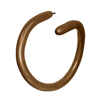 260T Sempertex Fashion Coffee Brown Modelling Latex Balloons 100 Pack