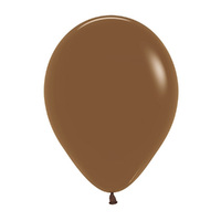 30cm Sempertex Fashion Coffee Brown Latex Balloons 25 Pack