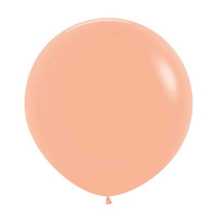 60cm Sempertex Fashion Peach Latex Balloons 3 Pack