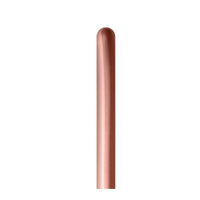 260T Sempertex Metallic Reflex Rose Latex Balloons Gold 50 Pack