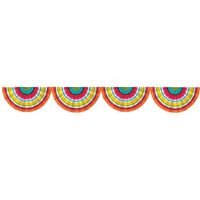 Fiesta Serape Garland Paper Bunting