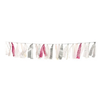 Luminous Birthday Iridescent Tulle Ribbon Garland