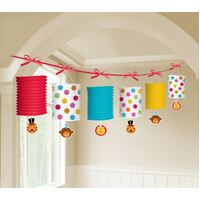Fisher Price 1st Birthday Circus Lantern Garland
