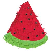 Watermelon Mini Pinata Decoration & Gems