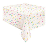 Bright Triangle Birthday Printed Foil Tablecover