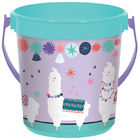 Llama Fun Plastic Favor Container