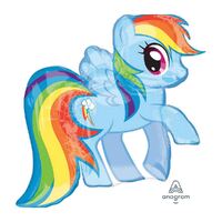 SuperShape XL My Little Pony Rainbow Dash Foil Balloon