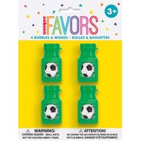 3d Soccer 4 Bubble Bottles