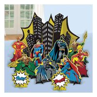 Justice League Heroes Unite Table Decorating Kit