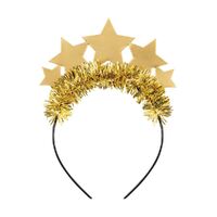 Gold Star Foil Headband