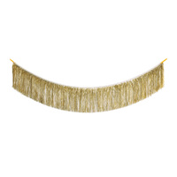 Gold Foil Fringe Garland 1.82m