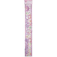Princess Diva Foil Banner 12ft