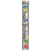 Breezy Birthday Foil Banner 12ft