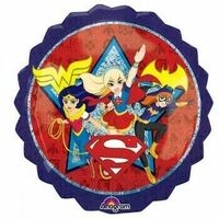  Shape Super Hero Girls Holographic 71cm Foil Balloon