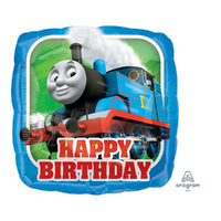 45cm Standard HX Thomas the Tank Engine Happy Birthday Foil Balloon