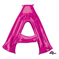 SuperShape Letter A Pink Foil Balloon