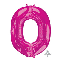 SuperShape Letter O Pink Foil Balloon
