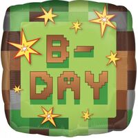 45cm Tnt Party B Day Square Foil Balloon
