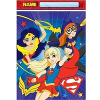  Super Hero Girls Loot Bags Pack Of 8 