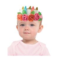 Free Spirit Happy Birthday Deluxe Glittered Headband