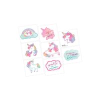 Enchanted Unicorn Tattoos 8 Pack