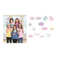 Unicorn Party Photo Prop Kit