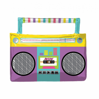 SuperShape Awesome Party Boombox Foil Balloon