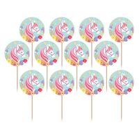 Magical Unicorn Foil Picks 24 Pack