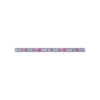 Rock On Foil Banner 12ft