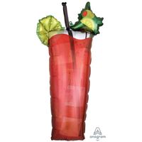 SuperShape XL Bloody Mary Drink Foil Balloon