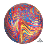Orbz XL Colourful Marblez Foil Balloon