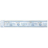 Umbrellaphant Baby Shower Blue Baby Shower Foil Banner 3.65m 
