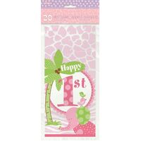 Pink Safari 1st 20 Cello Bags