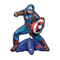 Multi-Balloon Avengers Captain America Foil Balloon