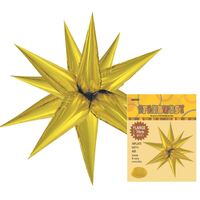 Glitz Starburst Gold 70cm 