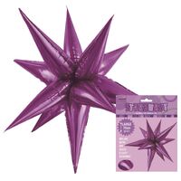 Glitz Starburst Pretty Purple 70cm 