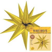 Glitz Starburst Gold 100cm 
