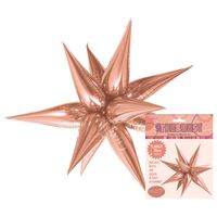Glitz Starburst Rose Gold 70cm 